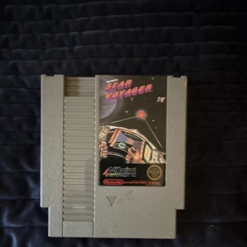 Nintendo Star Voyager NES Game Cartridge by Acclaim Entertainment 1987