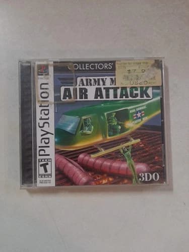 Army Men Air Attack (PlayStation 1, PS1) CIB Complete