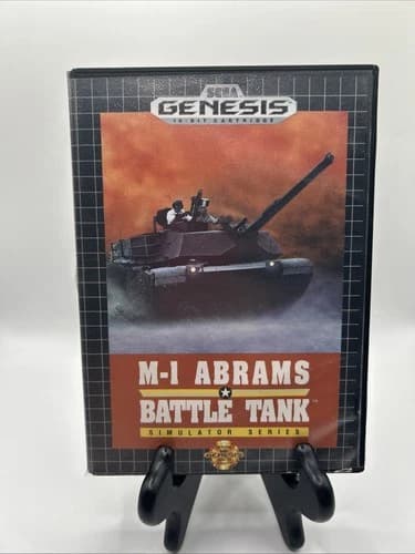 M-1 Abrams Battle Tank (Sega Genesis, 1991) tested complete