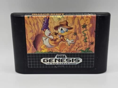 QuackShot Starring Donald Duck (Sega Genesis, 1991) Cartridge Only Tested