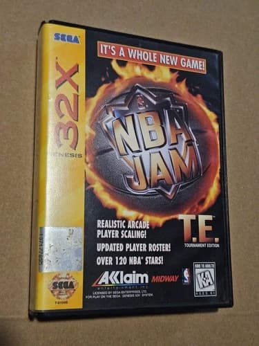 NBA Jam Sega Genesis 32X Tournament Edition