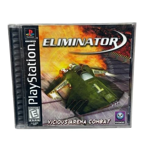 Eliminator (Sony PlayStation 1, 1999) PS1 Complete and Tested