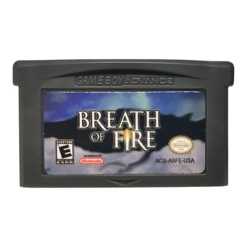 Breath of Fire 1 GBA Video Game Gameboy Advance 2001