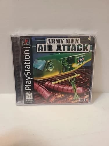 Army Men Air Attack PS1 PlayStation 1 CIB Complete Tested