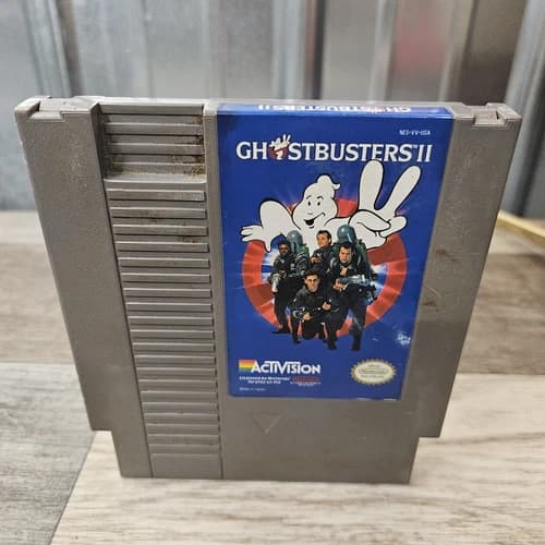 Ghostbusters 2 (Nintendo NES, 1990) Authentic & Tested