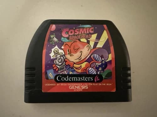 Cosmic Spacehead Sega Genesis Cart Only Tested