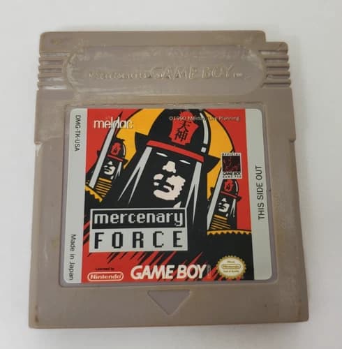 Mercenary Force For Nintendo Game Boy - Tested, Working