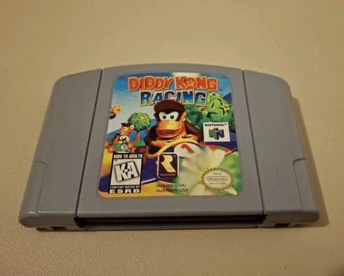 Diddy Kong Racing Nintendo 64 N64 Authentic Clean TESTED