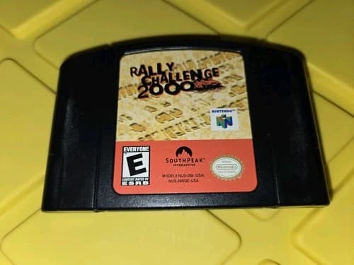 Rally Challenge 2000 For Nintendo 64 N64 Tested Authentic