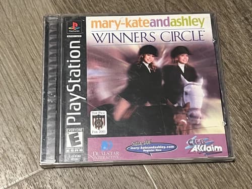 Mary-Kate and Ashley Winner's Circle Playstation 1 PS1 Complete CIB Authentic