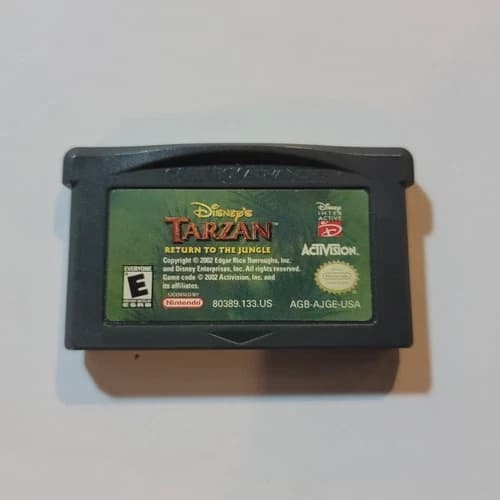 Tarzan Return to the Jungle (Game Boy Advance) GBA