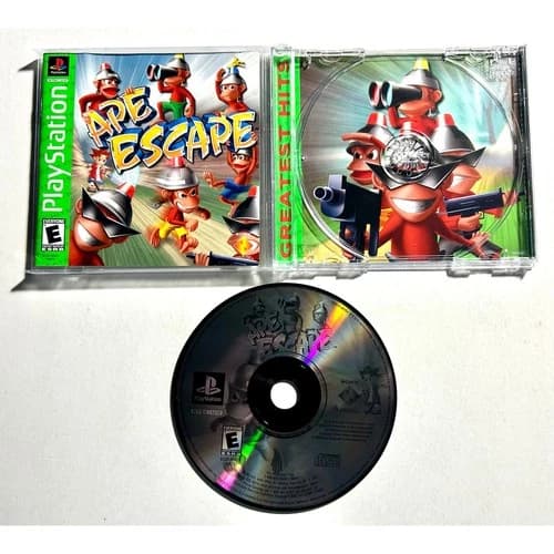 Ape Escape (PS1 PlayStation 1)works Complete CIB🔥Nice shape!