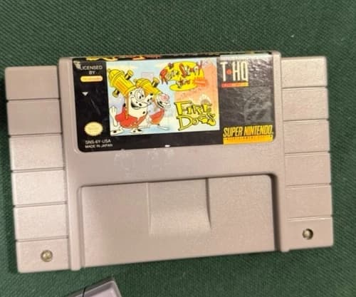 The Ren & Stimpy Show Fire Dogs Super Nintendo SNES Authentic Rare Tested