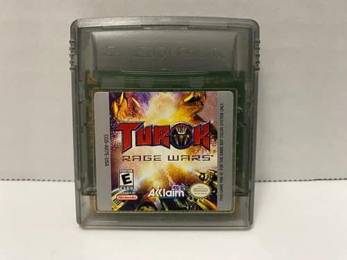 Turok Rage Wars (Nintendo GameBoy Color, 1999) Cartridge Only