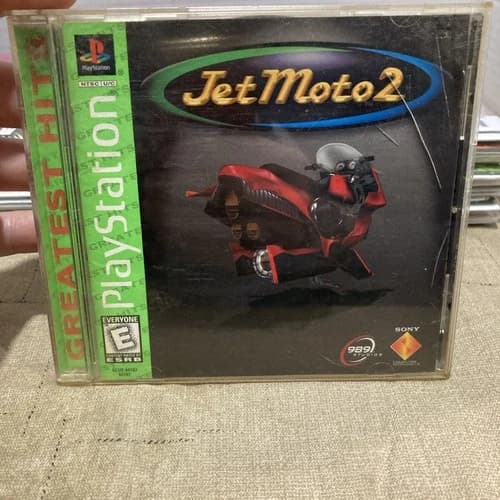 Jet Moto 2 Greatest Hits (Sony PlayStation 1, 1997) CIB