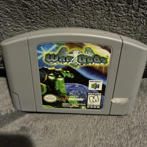 Nintendo 64 N64 War Gods Cartridge Only