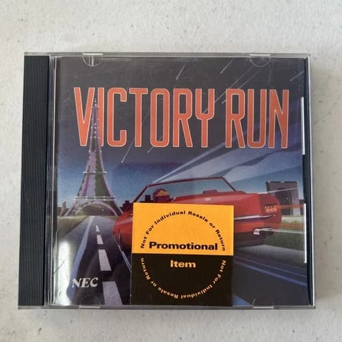 Victory Run (TurboGrafx-16, 1991) NEC Retro Video Game Driving Racing