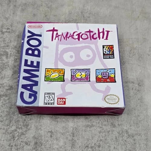 RARE Tamagotchi (Nintendo Game Boy, 1997) Authentic CIB Complete