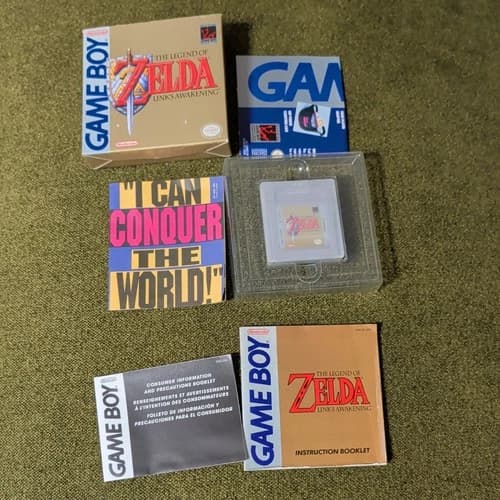 The Legend of Zelda: Link's Awakening (Nintendo GameBoy) Complete in Box tested