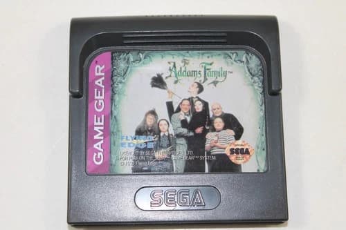 Addams Family - Sega Game Gear Sega Game Gear Cartridge