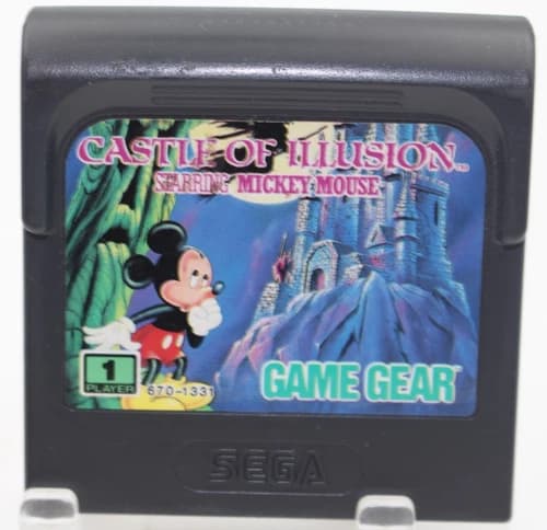 Castle of Illusion Starring Mickey Mouse (Sega Game Gear, 1990) ☆ Authentic ☆