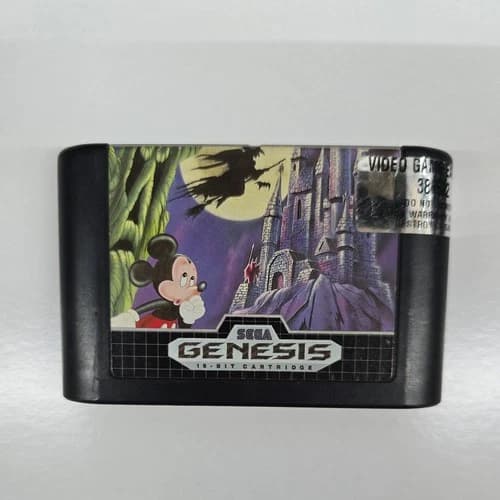 Castle of Illusion Starring Mickey Mouse (Sega Genesis, 1990) Cartridge Only