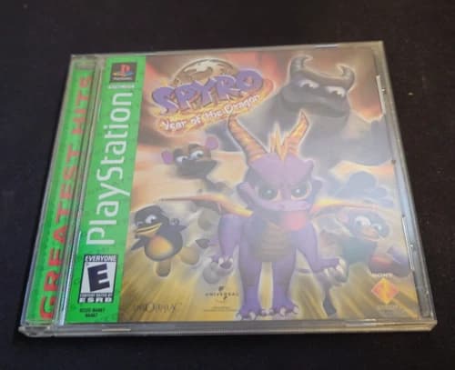 Spyro Year of the Dragon Greatest Hit (Sony PlayStation 1 PS1, 2000) CIB