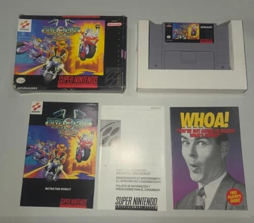 Biker Mice From Mars SNES CIB Tested