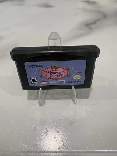 Barbie as The Princess and the Pauper Gameboy Advance GBA Cart Only