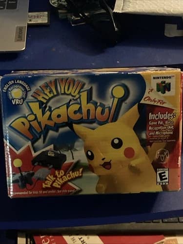 Hey You Pikachu! - Nintendo 64 (N64) CIB Complete 🔥 Authentic Box/Game 😎