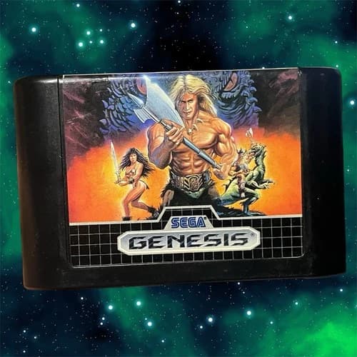 Golden Axe (Sega Genesis, 1989) Authentic Game Cartridge Tested
