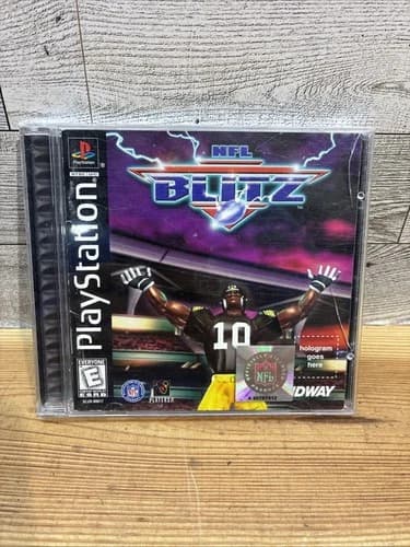 NFL Blitz (Playstation PS1) Complete CIB Tested Black Label Clean Registration
