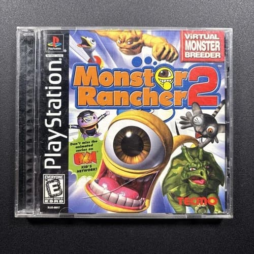 Monster Rancher 2 (PlayStation 1 PS1 Game) Authentic Complete In Box Tested CIB