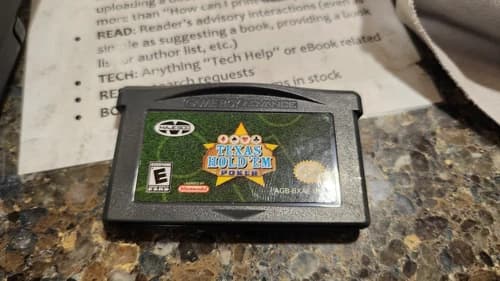 Texas Hold 'Em Poker (Nintendo Game Boy Advance, 2004)