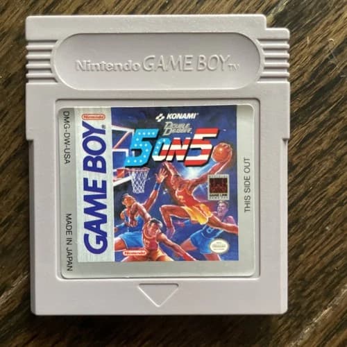 Double Dribble 5 on 5 Konami Nintendo Game Boy Original CARTRIDGE ONLY