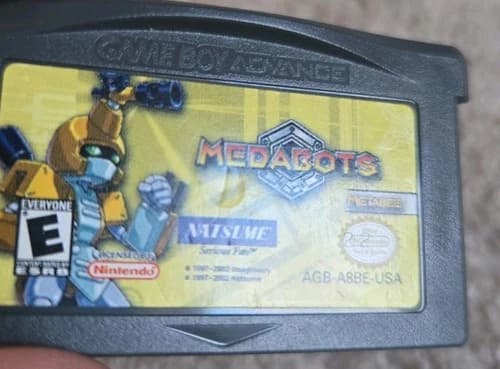 Authentic Tested Medabots Game Boy Advance Gba Video Game