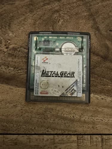Metal Gear Solid gameboy color