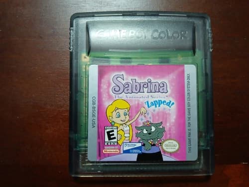 Sabrina: The Animated Series Zapped (Nintendo Game Boy Color, 2000) Cartridge 8