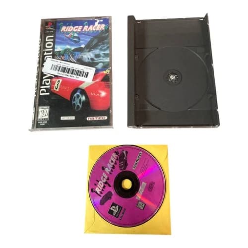 Sony PlayStation 1 PS1 CIB Complete TESTED Ridge Racer 1995 Long Box CF