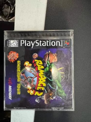 Rampage World Tour PS1 PlayStation 1 Complete CIB