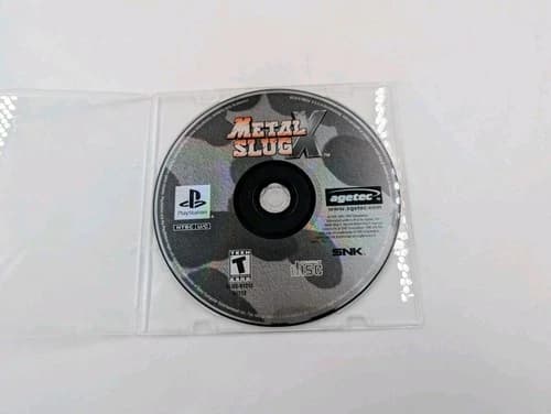 Metal Slug X (Sony PlayStation 1 PS1, 2001) Disc Only (260026)