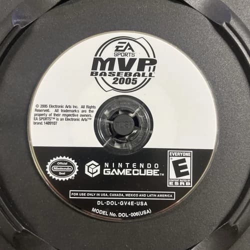 Nintendo GameCube EA Sports MVP Baseball 2005 Disc Only Tested Works