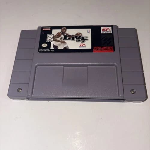 NBA Live 97 (Super Nintendo Entertainment System, 1996) SNES - Tested & Working