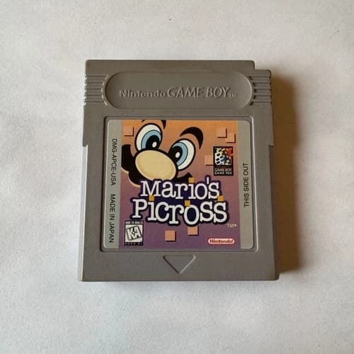 Mario's Picross - Nintendo Gameboy