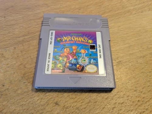 Mr. Chin's Gourmet Paradise Nintendo GameBoy Game GB Classic Module