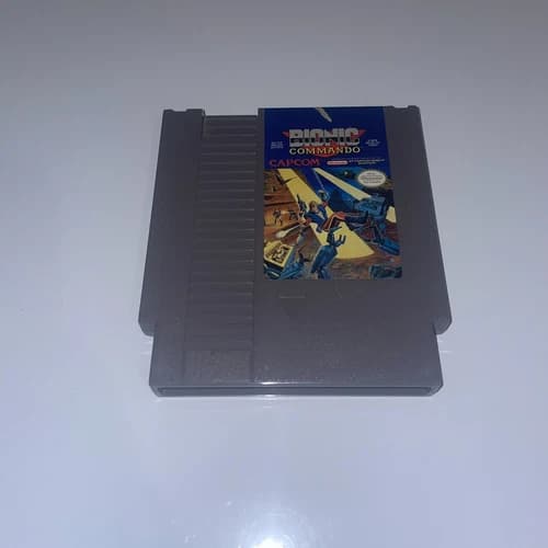 Bionic Commando (Nintendo NES, 1988) Authentic - Tested & Working!