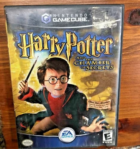 Harry Potter and the Chamber of Secrets Nintendo Gamecube Game CIB Tested