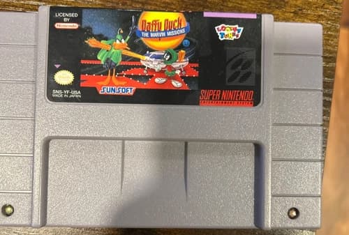 Daffy Duck: The Marvin Missions (Super Nintendo Entertainment System, 1993)
