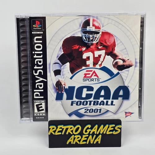 NCAA Football 2001 (PlayStation 1 PS1) CIB COMPLETE