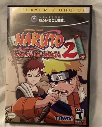Nintendo GameCube Shonen Jump Naruto Clash of Ninja 2